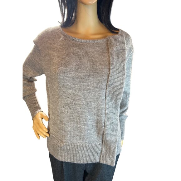 J.Crew Front Zip Long Sleeve Sweater in‎ Heather Sandstone Size Small - Picture 1 of 7